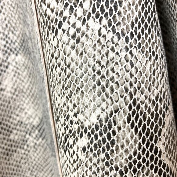 Mark Alan NWT Women's Faux Leather & Lace Blazer Jacket Size 2XL Snake Print - Picture 6 of 10